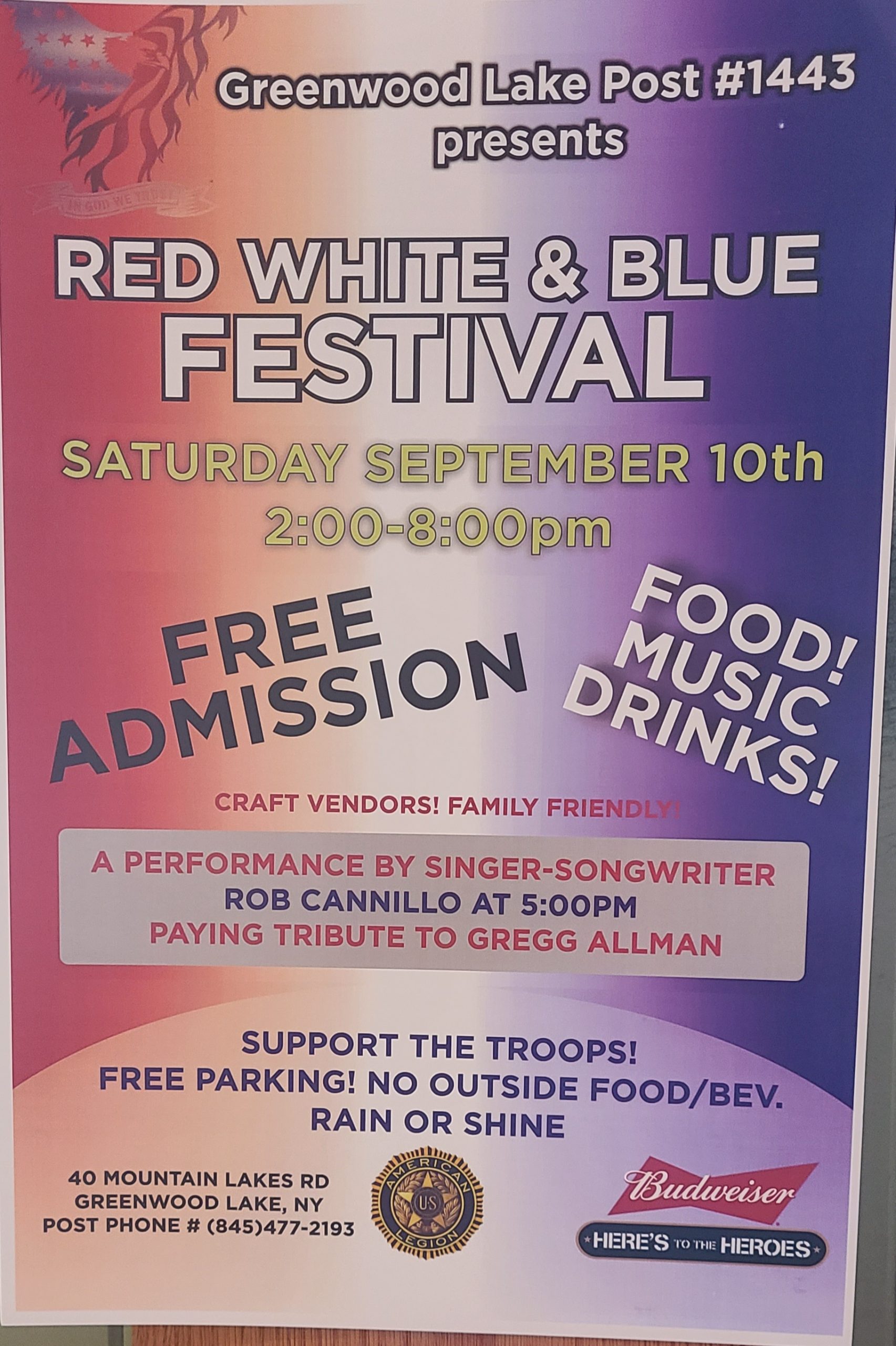 Red, White & Blue Festival