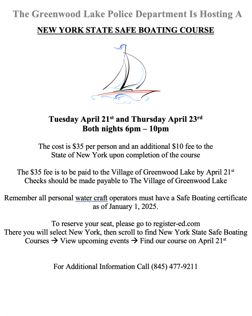 Safe Boating Course