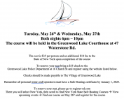 Boat Safety Course