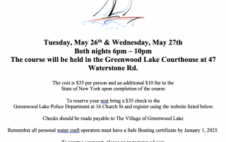 Boat Safety Course